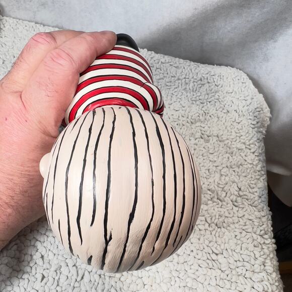 Peanuts Linus Vintage Hand Painted Ceramic RARE 1968 Shultz Charlie Brown - Picture 6 of 15